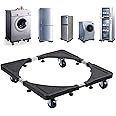 AWH Jranter Multi-functional Movable Adjustable Base with Casters Mobile Case/dolly/roller for Washing Machine, Dryer and Refrigerator, Cabinet