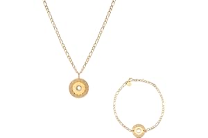 LUUK LIFESTYLE Filigree stainless steel necklaces, bracelets and jewellery sets, modern design jewels, fashion accessory for women, elegant style, adjustable length, layer look, gold, silver and rose