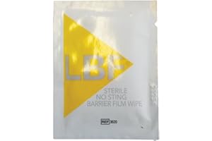CliniMed LBF Sterile No Sting Barrier Film Foam Applicators, 1 ml, 5-Piece
