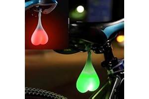 CONSTEFIRE Luz Trasera Bicicleta 2 PCS Luces Traseras LED de Ciclismo Esenciales .Lámpara de Seguridad Impermeable y Brillante para el Asiento Trasero,Luz de Advertencia Creativa para Bicicletas,Camiones y Autos