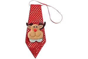 AMOYER Unisex-weihnachtsparty Kreative Pailletten Krawatte Kleine Geschenke Weihnachtsschmuck Für Frauen Männer
