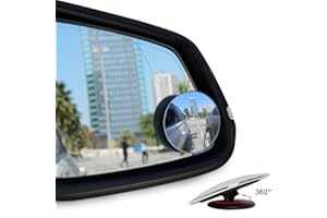 Blind Spot Mirrors, Ankier Round Shape Wide Angle Car Wing Mirror Blind Spot Stick On Side Mirror ( 2 Pcs )
