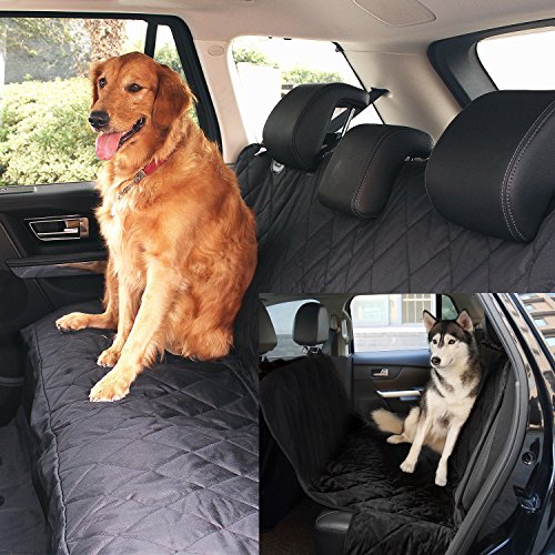 Fypo-Dog-Car-Seat-Covers-Protector-Waterproof-Fabric-Rear-Back-Seat-Boot-Liner-Mat-Machine-Washable-Durable-Soft-Padded-Blanket-Non-slip-Pet-Travel-Dog-Hammock-for-Cars-Vehicles-Trucks-SUV-Extra-Large