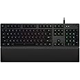 Logitech G513 Teclado Gaming Mecánico con Reposamuñecas, RGB LIGHTSYNC, Teclas GX-Táctil Marrón, Aleación de Aluminio, Teclas
