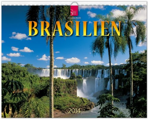 Brasilien 2014: Original Stürtz-Kalender - Großformat-Kalender 60 x 48 cm [Spiralbindung]