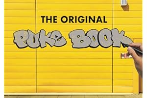 The Original PUKEBOOK pro blackbook graffiti sketchbook witch images of spots, walls, trains, trucks, cars, subway and more: 90 pages of spots to ... and painting with various kinds of markers