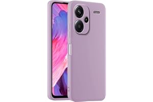 HULLIN Funda de Silicona Colorida para Teléfono, Adecuada para Redmi Note 13 Pro+ / Redmi Note 13 ProPlus (6.67") - Hierba púrpura
