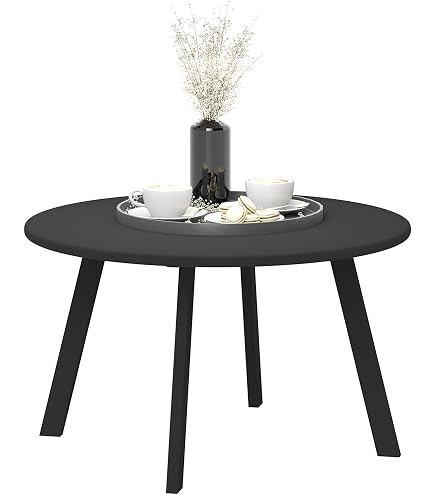 Piano D'appoggio Rotondo In Legno Di Pino Massiccio Tidyard – 30x2,5 Cm – Non Trattato – Per Tavoli Da Pranzo, Giardino O Restauro