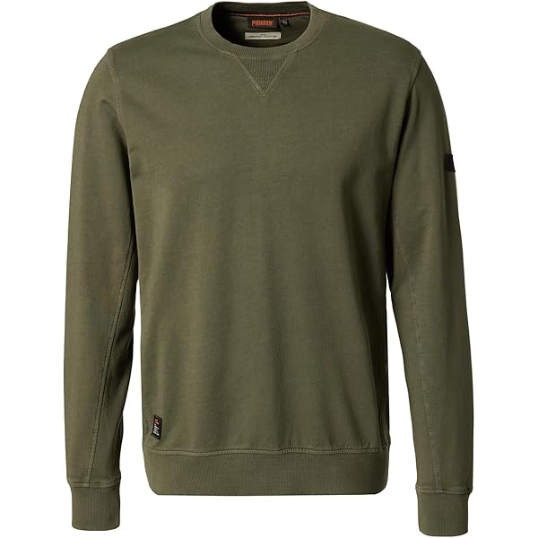 S.Oliver Herren Pullover Blau Regular Fit - Klassischer Crewneck Mit Rippblende