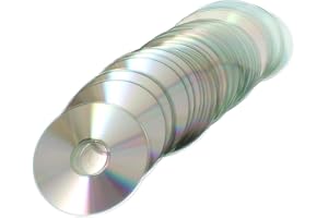 HOMSFOU 50pcs Hand Decorated Discs Picture Ornament Home Decor Blank Mini Blank for Crafts Plain Discarded Cd s Bird Cd s Creative s Reflective