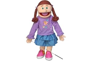 25" Amy (Peach) by Silly Puppets