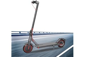 SHIZHUNIAO Monopattino Elettrico Adulto, 350W Motore e Smorzamento Della Molla Scooter Elettrico Pieghevole, 30KM di Autonomia, Tre modalità di velocità, Pneumatici da 8",Impermeabile IP54, Carico Massimo 120KG