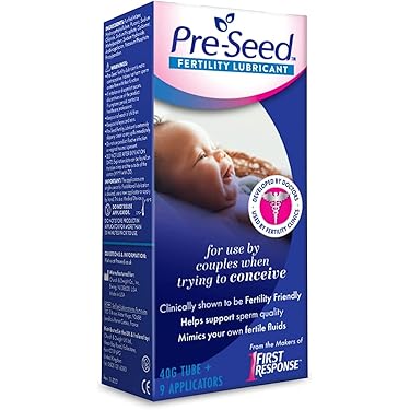 best fertility lubricant uk Pre-Seed Fertility Friendly Personal Lubricant - For Use When Trying To Get  Pregnant - 40g tube with 9 single-use applicators main image 1