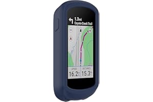 For Garmin Edge Explore 2 Protective Case Cover, LOKEKE Silicone Protective Case Cover Shell Skin For Garmin Edge Explore 2(Silicone Blue)