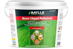 SEMILLAS BATLLE Abonos - Fertilizante Césped Profesional Otoño-Invierno Caja 5 Kg. - Batlle