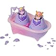 HATCHIMALS Alive, Make a Splash Playset with 15 Accessories, Bathtub, 2 Colour-Change Mini Figures in Self-Hatching Eggs, Kids’ Toys for Girls and Boys