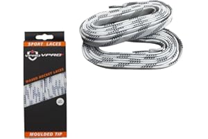 VPRO Gewachste Eishockey-Schnürsenkel in verschiedenen Farben, Eishockey-Schlittschuh-Schnürsenkel sind das perfekte Geschenk für Sportbegeisterte