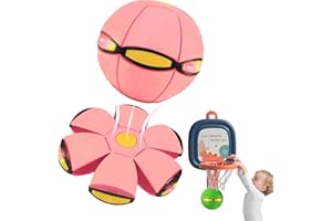 GENERIC HüPfball Kinder Neuer Hüpfball Magische Fliegende Untertasse Bouncy Ball leuchtendes Haustierspielzeug für Pädagogische Körperübungsreaktion Ohne/Mit Lichtern 2026