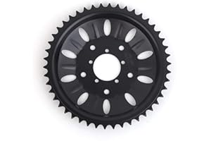 BAFANG Chainring with Plastic Guard BBS 44T/46T/48T/52T Ebike Mid Motor Chainwheel for BBS01/02 BBSHD Mid Drive (BBSHD 46T)