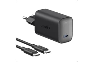 Anker Nano Cargador USB C de 100 W para MacBook, Cargador para MacBook, iPad, iPhone 16/16 Plus/ 16 Pro Max/15/14/13, Galaxy, Cable USB C de 1,8 m Incluido
