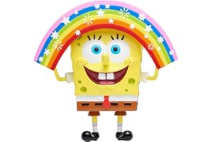 Auldey- Figurine de collection 20 cm - Masterpiece MEMES - Rainbow SpongeBob- EU691001