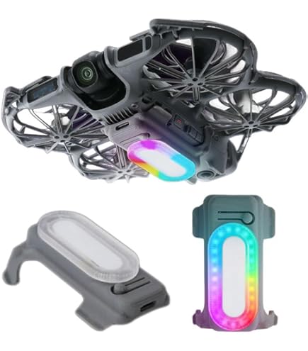 Kleurrijk Landing Gear Voor DJI Mini 2/Mavic Mini/Mini SE Opvouwbaar Landing Gear Met Flash Led Lic