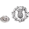 Lapel Pin - Scottish Thistle Lapel Pin Badge For Jacket