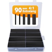 Produktbild von 800-teiliges Schrumpfschlauch-Set – 12 Größen (1–13 Mm), 2:1 Schrumpfverhältnis, Wasserdicht, PE-Material, Für Kabelisolierung Und Reparaturen