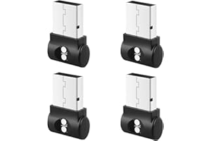 INDRNIF 4 Stück Mini USB LED Auto Licht RVB Stimmungslicht 7 Farben für Auto-Innenraum, Raumatmosphäre und Nachtlicht