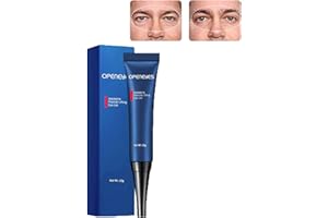 COTTNY OPENEYES Awaken Peptide Lifting Eye Gel, HIMSE Depuffing, Men's Anti Aging Serum, Lifts Firming Anti-wrinkle Tightener, Reduces Puffiness & Dark Circles (1PC), 15.0 gram