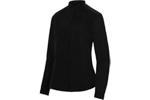 MONZA OBREROL Camisa de Camarera Manga Larga Cuello Mao Mujer. Ropa Camarera/Hosteleria Ref: 2255