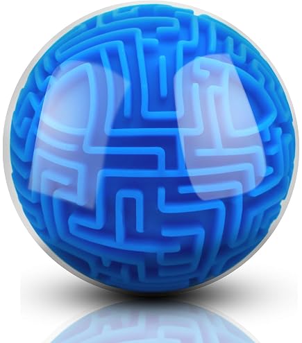 Cubo Labirinto 3D - Gioco Rompicapo Per Adulti E Ragazzi, Sviluppo Logica, Antistress