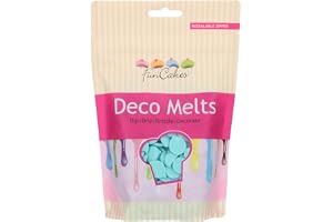 Deco Melts Ljusblå 250 g - FunCakes