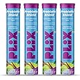 PLIX - THE PLANT FIX Happy Tummy Pre+Probiotic 15 Effervescent Tablets For Good Gut, Digestion, Metabolism With 20 Billion CFUs, Vital Probiotic Strains, Pack of 1 (Green Apple)