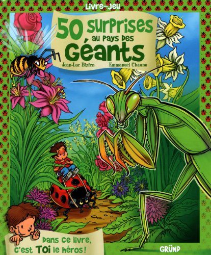 50 surprises au pays des géants : livre jeu