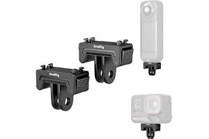 SMALLRIG Quick Release monteringsadapter för Insta360 X5/X4 Air/Ace Pro 2 / Ace Pro/Ace, adapter med 2 spetsfäste för stativ