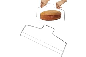 BPTRKOM 1 Pezzi Tagliatorta a Filo Taglia - Torte Torta Taglierina Affettatrice per Torta a Filo da Taglio Archetto Taglia Torta Per Torta a Filo Da Taglio, Tagliatorte in Acciaio Inossidabile