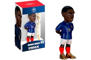 MINIX – Fotboll stjärnor miniformat – världsmästerskap – Frankrike – Dembélé – samlarfigur 7 cm
