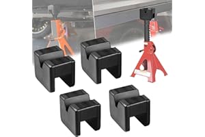 GÉNÉRIQUE 4 Stück Gummikissen für Wagenheber, Gummi für Wagenheber, 2,48 x 1,73 x 1,97 Zoll. Vertikale Gummipolster zum Schutz Ihres Autos und Ihrer Sehkraft