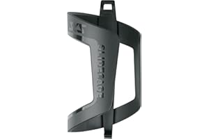 SKS GERMANY Slidecage - Soporte para Botellas de Bicicleta (Acceso Lateral y Superior, diseño Moderno, para Todas Las Botellas de Bicicleta, Ideal para Marcos Estrechos), Color Negro