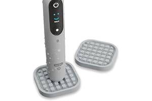 Qikfresh Hållare för eltandborstar 2-pack (Grå) | Hygieniskt underlägg för eltandborstar - kompatibel med Oral-B, iO, Philips