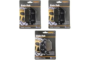 SOMMET Motorcycle front and rear brake pads for Honda CBF 600 N 2008-2009 / CBF 1000 F 2010-2015