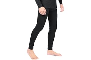 BestSale247 Męskie kalesony termiczne, długie, polarowe, ciepła bielizna zimowa, bielizna narciarska, bawełna