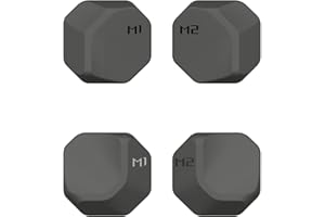 Skull & Co. Back Button Enhancement Set for ROG Ally X, Improvement Button Protection Kit for ROG Ally X - Black, 4pcs