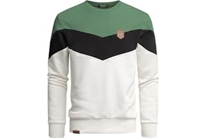 Amaci&Sons Herren Basic College Sweatjacke Pullover Hoodie Sweatshirt 4064