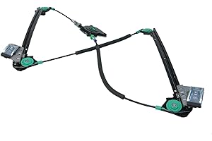 URO Parts 99654207604PRM Window Regulator, Premium Ball Bearing Regulator, Right