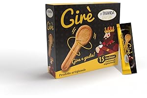 LA BEVANDA DEL RE LA BEVANDA DEL RÈ. - GIRÈ - CUCCHIAINO IN PASTA FROLLA (150PZ - ESPOSITORE DA 10 ASTUCCI)