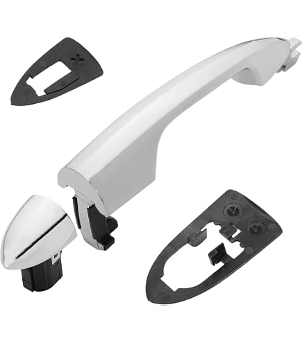 Per Renault Clio III 3 2005 ~ 2014 Auto Porta Maniglie In Fibra di Carbonio Copertura O Chrome Gloss Maniglie Della Porta Copertura Trim Set Accessori Auto  34
