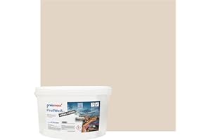 Preismaxx Profiweiß urban colors, bunte Wandfarbe, beige, keksfarben, cookie 2,5L, Innenfarbe, hohe Deckkraft Klasse 2, matt