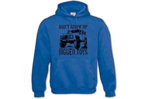 BANG TIDY CLOTHING 4x4 Hoodie - Buy Bigger Toys 4WD Off Road Vehicle Hoodies - 4 Wheel Drive Clothing Gift for Men - LR Series